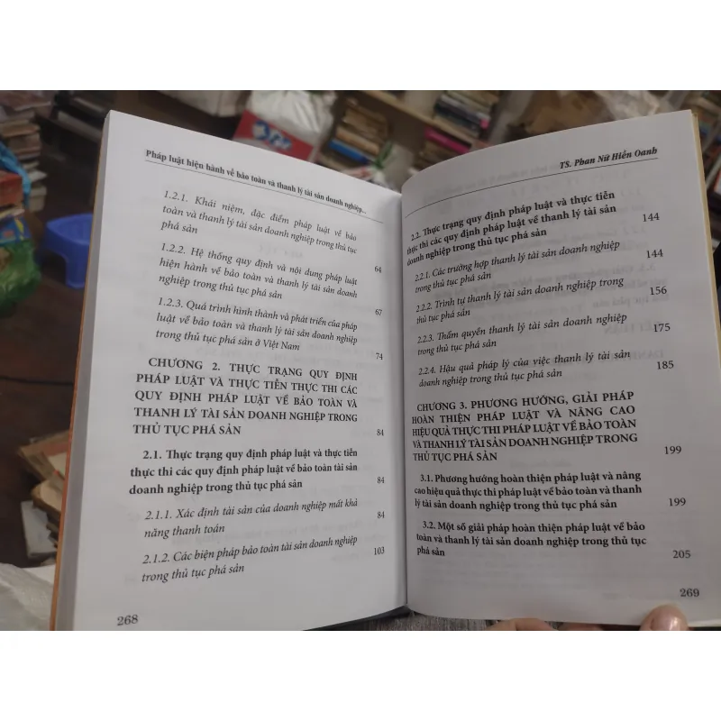 Sách: Pháp luật hiện hành về bảo toàn và thanh lý TS DN trong thủ tục phá sản (A3) 722929