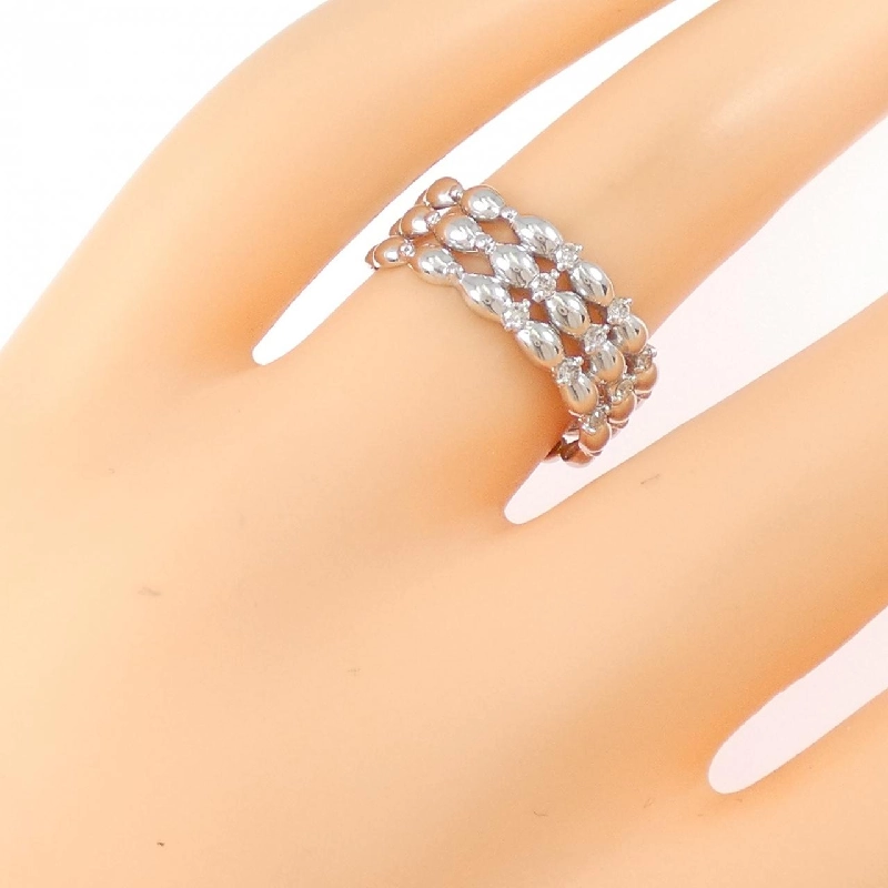 Nhẫn kim cương K14WG 0.11CT - Hàng hiệu Authentic 850695
