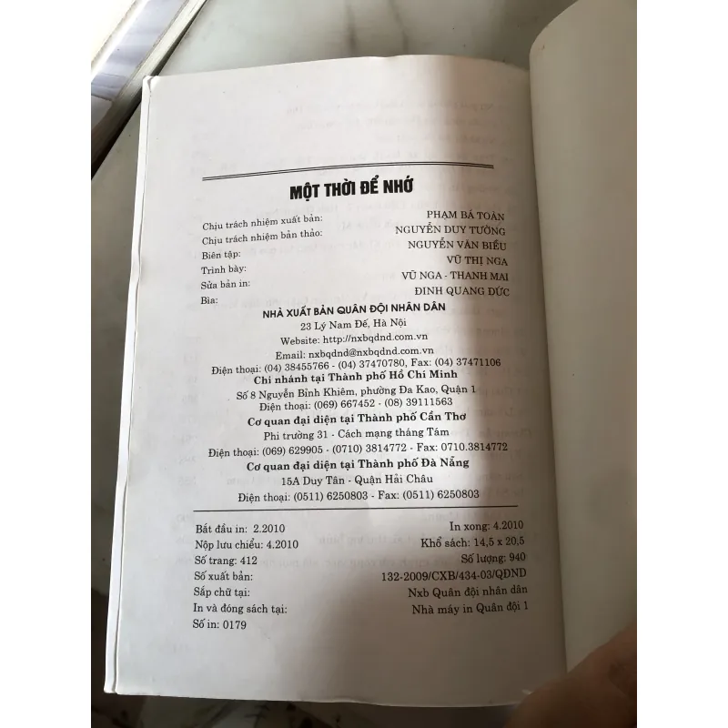 Một thời để nhớ - Lê Công Hoà 957363