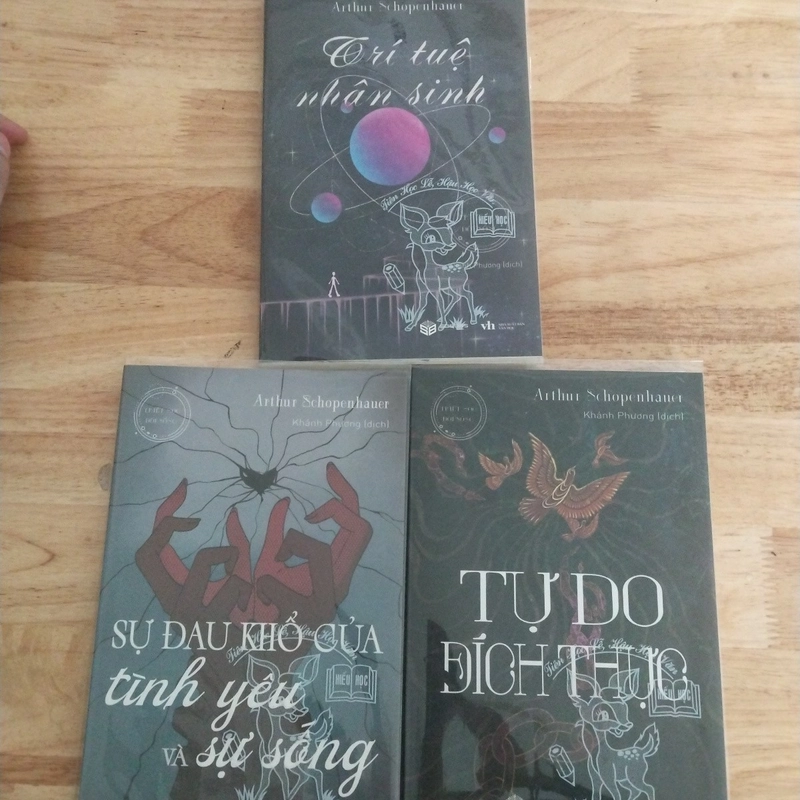 Bộ 3 cuốn sách triết Arthur Schopenhauer  548980