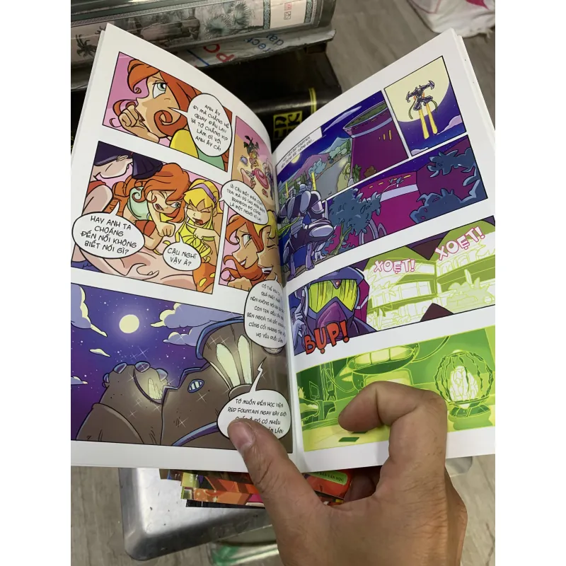 Truyện tranh winx công chúa phép thuật. Combo 8 cuốn tập 3 đến 10.  961412