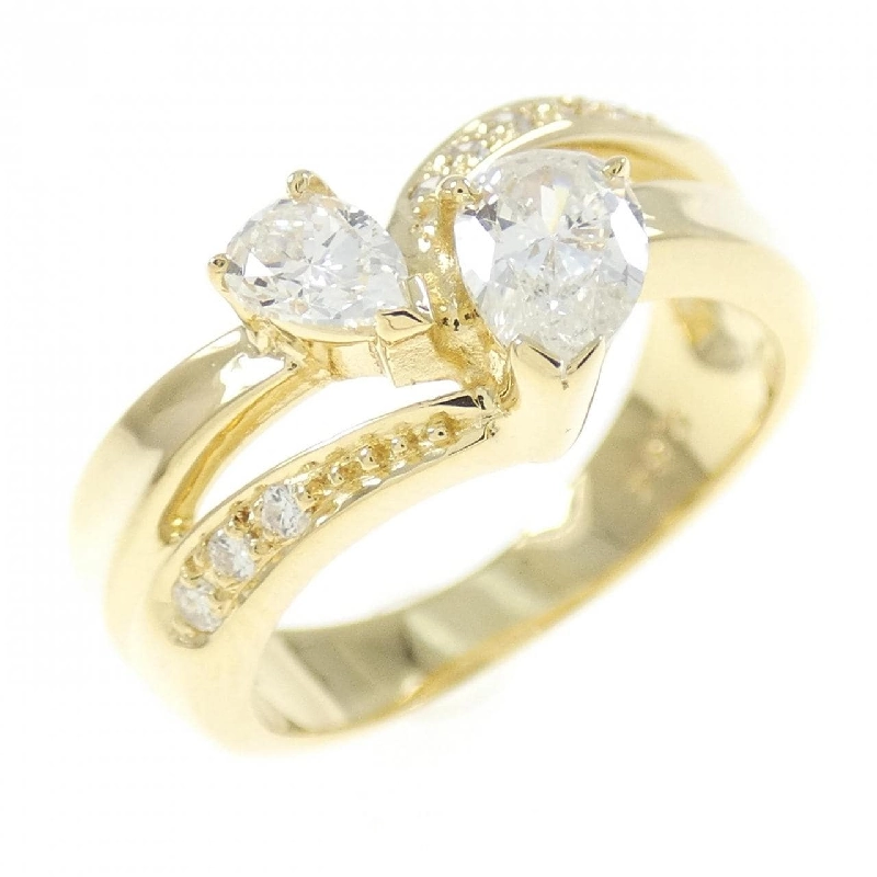 Nhẫn kim cương K18YG 0.64CT 672722