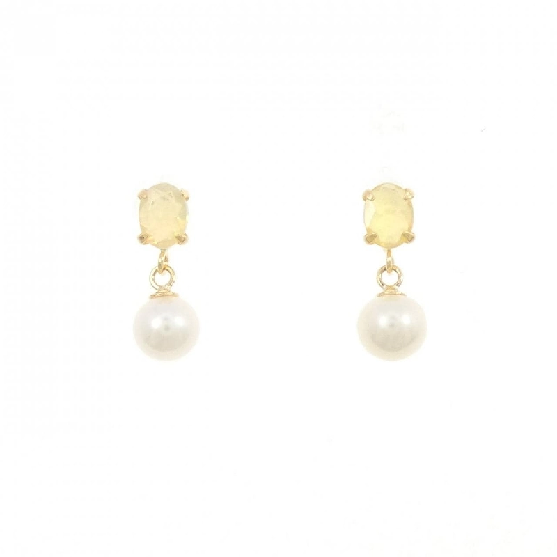 K18YG Bông tai ngọc trai nước ngọt - Hàng hiệu Authentic 871488