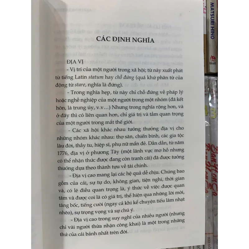 NỖI LO ÂU VỀ ĐỊA VỊ - ALAIN DE BOTTON 1011533