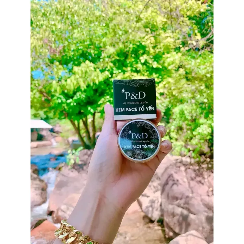 ( Tặng 1 mặt nạ ) Kem face tổ yến dưỡng trắng da P&D 1020678