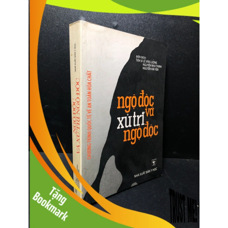(TẶNG BOOKMARK) Ngộ độc và xử trí ngộ độc 2001 mới 80% ố và bẩn RBK1311 948746