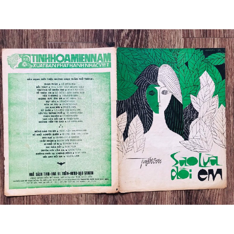 Sao lừa dối em - Tuyết Sơn ( hoạ sỹ Duy Liêm trình bày bìa ) 129197