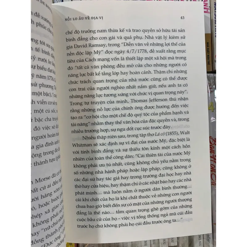 NỖI LO ÂU VỀ ĐỊA VỊ - ALAIN DE BOTTON 1011533