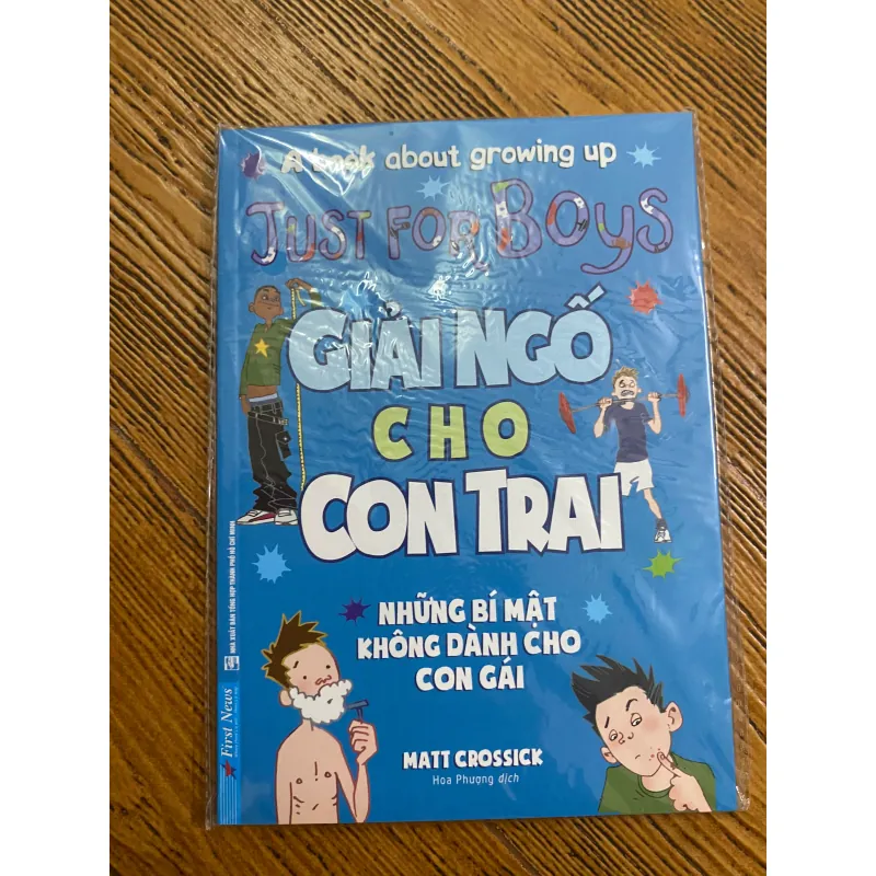 Sách thiếu niên Just for Boys Giải Ngố Cho Con Trai - tuổi dậy thì 959903