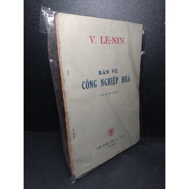 Bàn về công nghiệp hóa mới 60% bẩn bìa, ố vàng, tróc gáy, tróc bìa 1962 V. Lê-Nin HCM2603 LỊCH SỬ - CHÍNH TRỊ - TRIẾT HỌC 414676