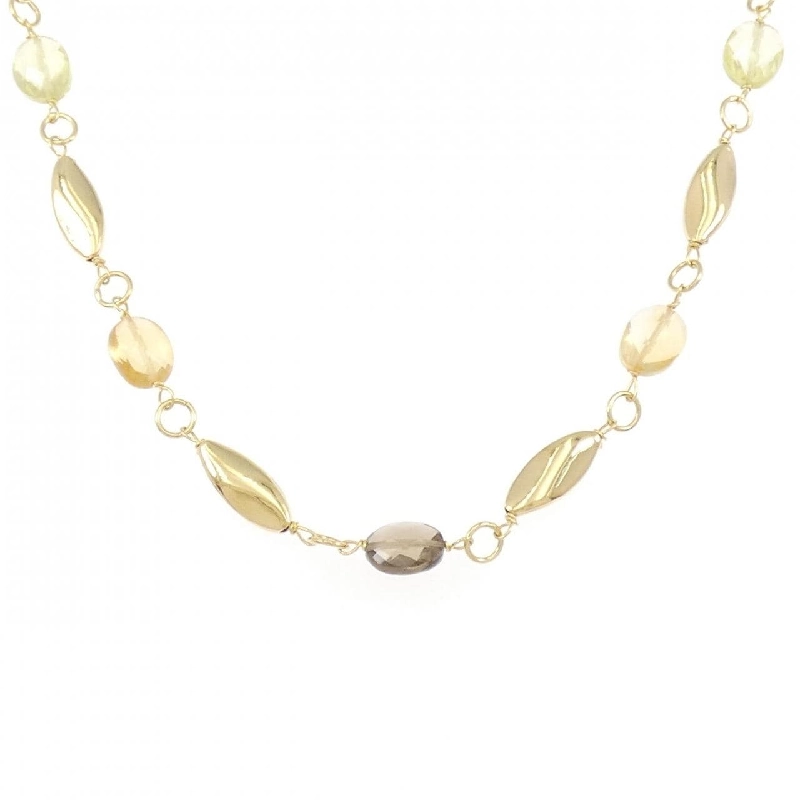 Dây chuyền đá màu 750YG - Hàng hiệu Authentic 861035