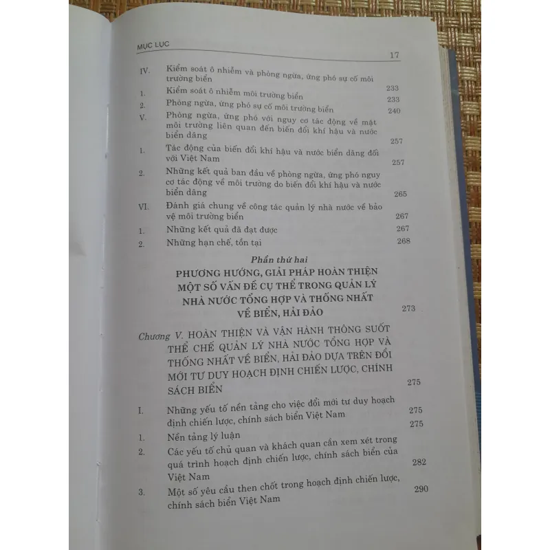 QUẢN LÝ NHÀ NƯỚC VỀ BIỂN ĐẢO 762388