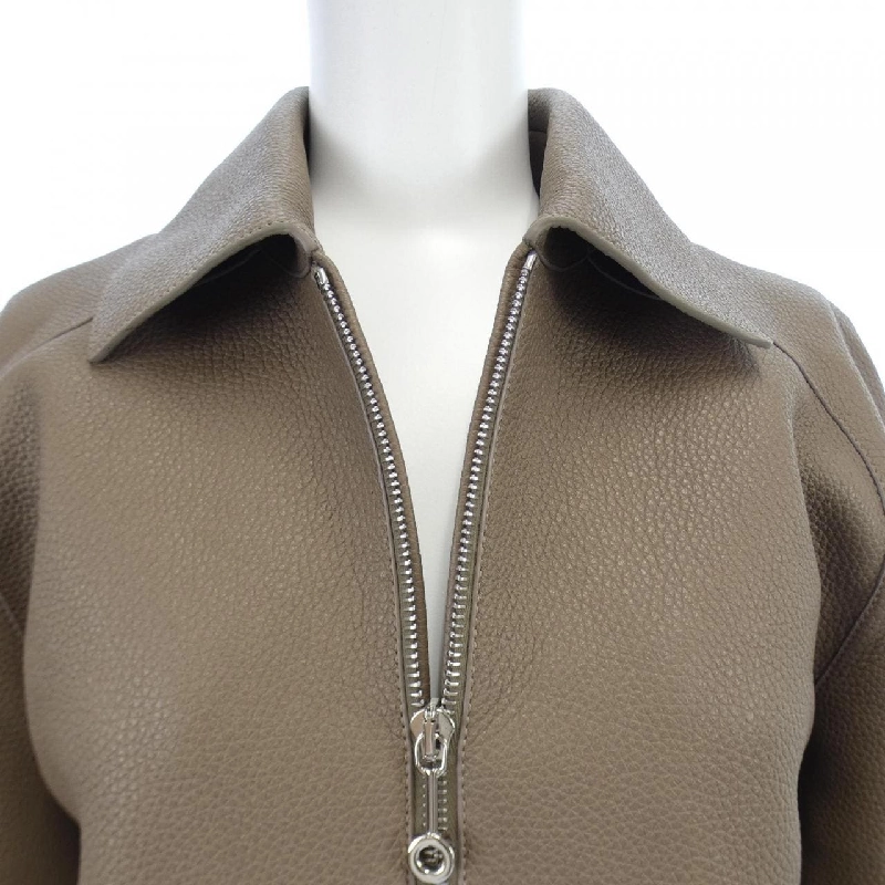 【Mã giảm giá】Áo khoác da HERMES 638052