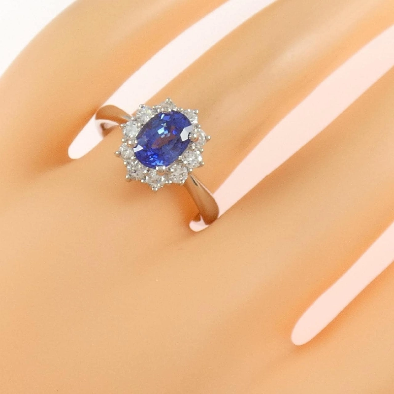 Nhẫn Sapphire PT900 1.84CT - Hàng hiệu Chính hãng 848744