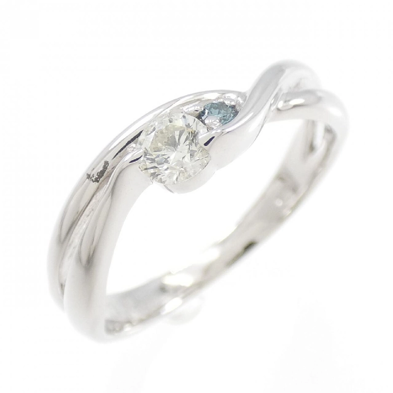 Nhẫn kim cương K18WG 0.10CT 671121