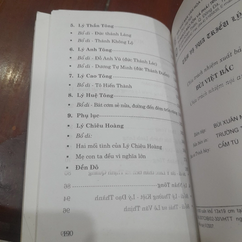 Tám vị vua TRIỀU LÝ 497874
