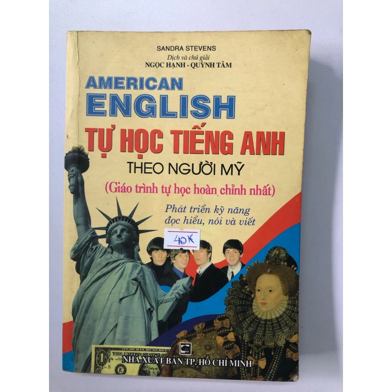 TỰ HỌC TIẾNG ANH THEO NGƯỜI MỸ  398 trang  Nxb: 2002 303199