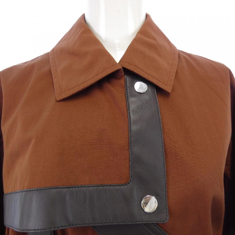 HERMES Áo khoác không đối xứng 5E0146DE - Hàng hiệu Authentic 821995