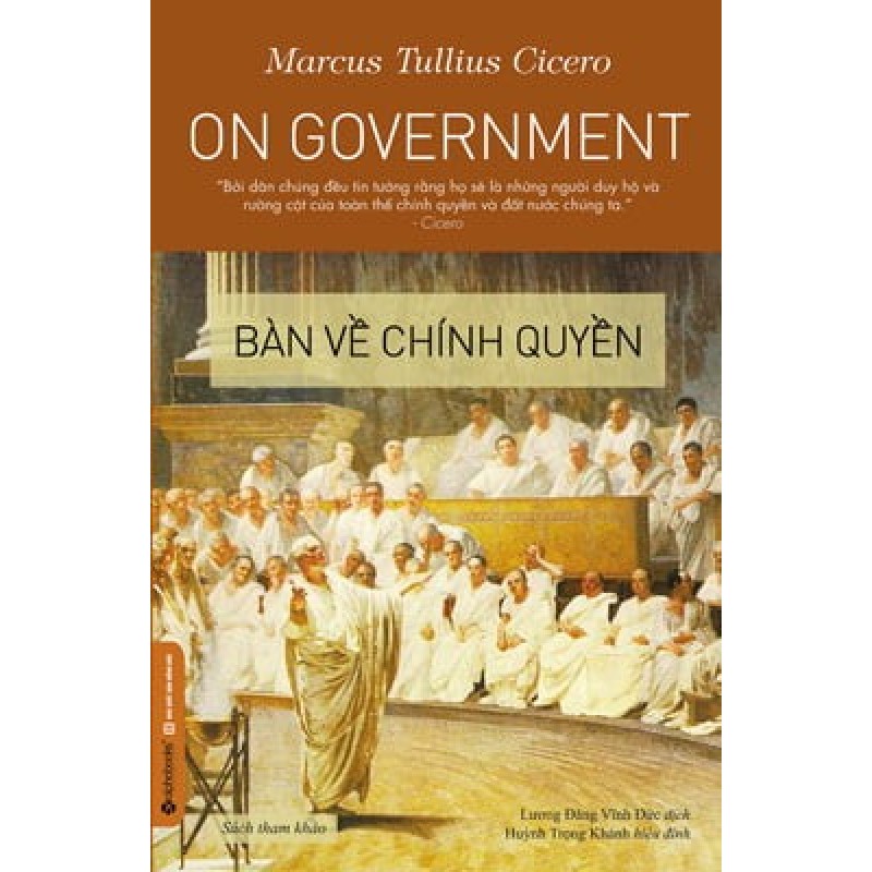 Bàn Về Chính Quyền (Bìa Cứng) - Marcus Tullius Cicero 68464