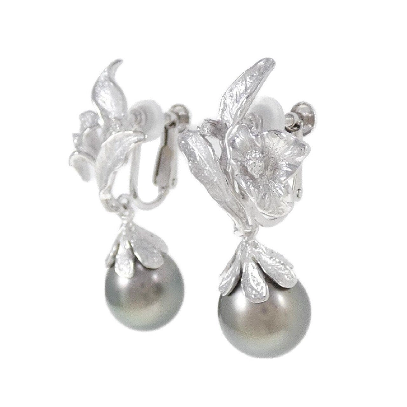 K14WG Bông tai ngọc trai đen 10.5mm - Hàng hiệu Chính hãng 874554