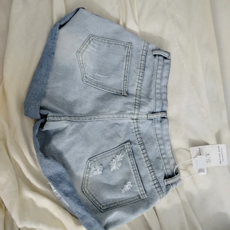 Pass quần short jean nữ  750952
