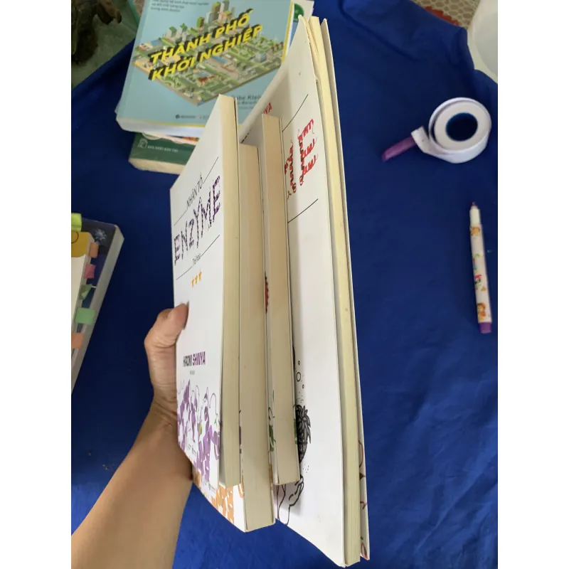 Bộ Nhân Tố Enzyme 4 cuốn 933783