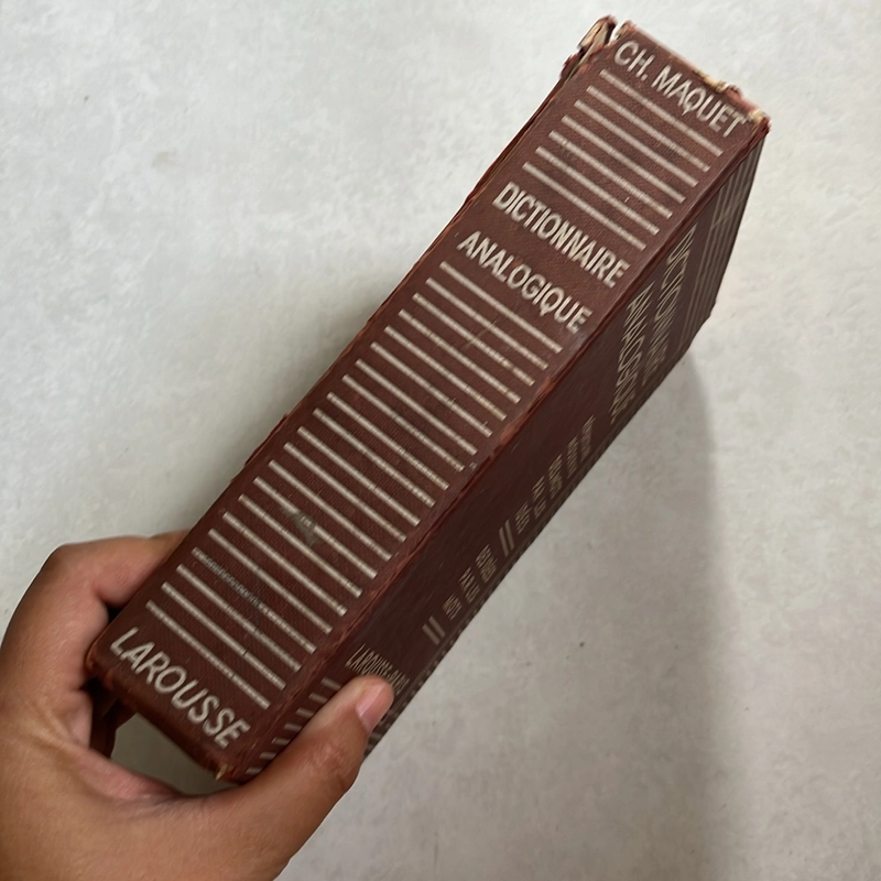 Dictionnaire Analogique — Từ điển Tương tự (Analog) — 1936s 495713
