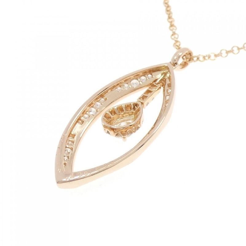 750PG/K18PG Dây chuyền kim cương 0.273CT - Hàng hiệu Chính hãng 860464