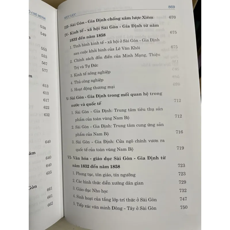 Lich sử Sài Gòn - Tp. Hồ Chí Minh (bộ 6c bìa cứng có hộp) 960023