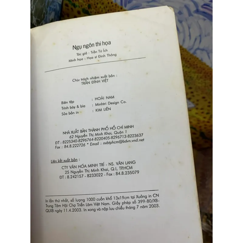 Ngụ Ngôn Thi Họa - Trần Tứ Ích 927284