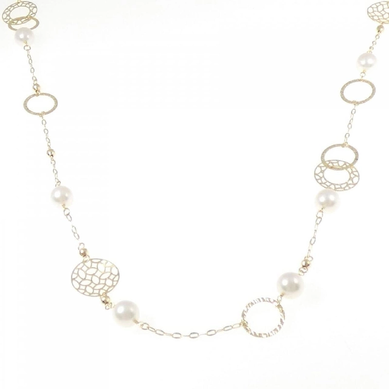 K18YG Akoya Pearl Necklace - Hàng hiệu Authentic 856740