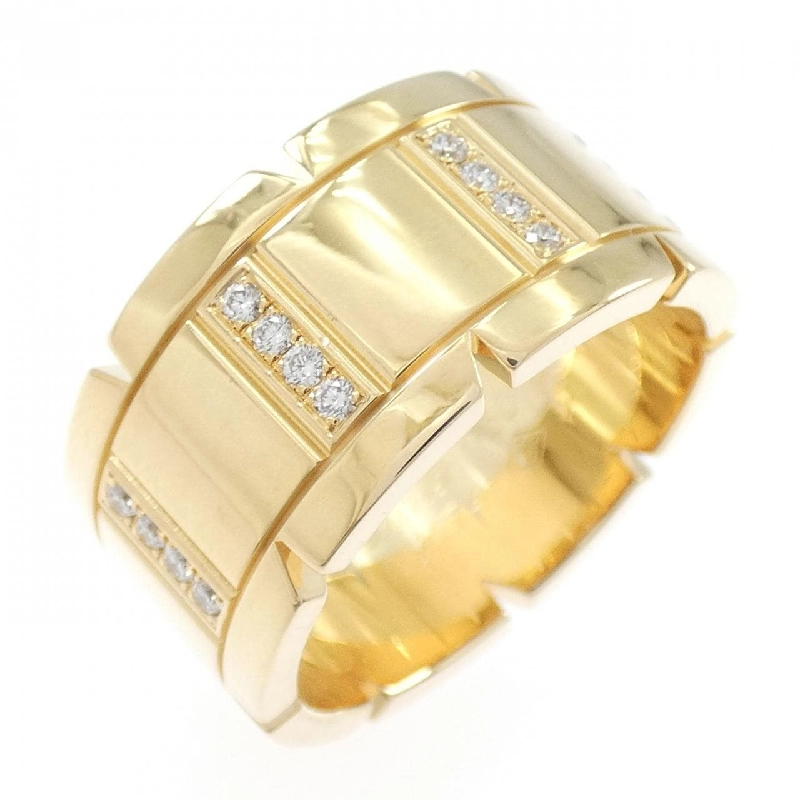 Cartier Tank Française Nhẫn Nửa Kim Cương - Hàng hiệu Authentic 832130