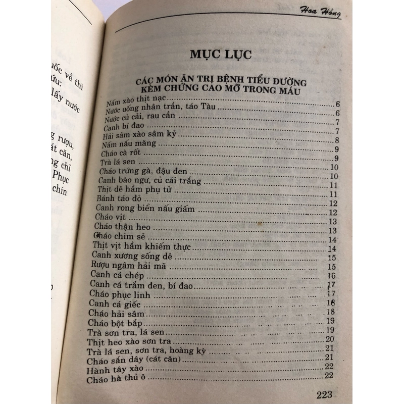 MÓN ĂN CHỮA BỆNH  231 trang, nxb: 2003 311650