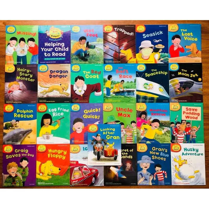 Oxford reading tree - Biff, Chip & Kipper Level 4->6 (Sách nhập) - 25 quyển + File Mp3 758719