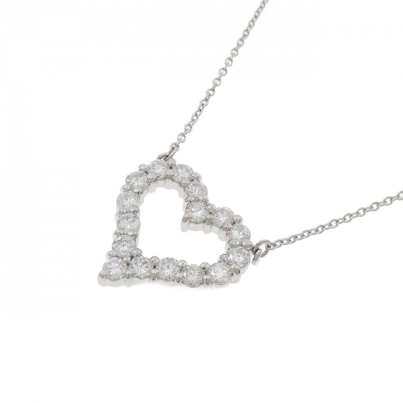 Dây chuyền kim cương hình trái tim PT900/PT850 1.00CT - Hàng hiệu Chính hãng 857872