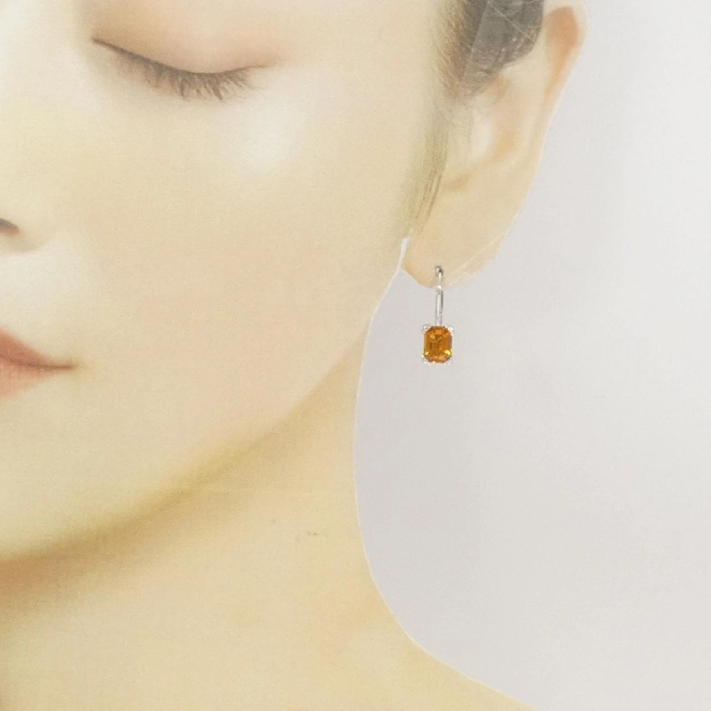 585WG Citrine Bông tai - Hàng hiệu Chính hãng 869595