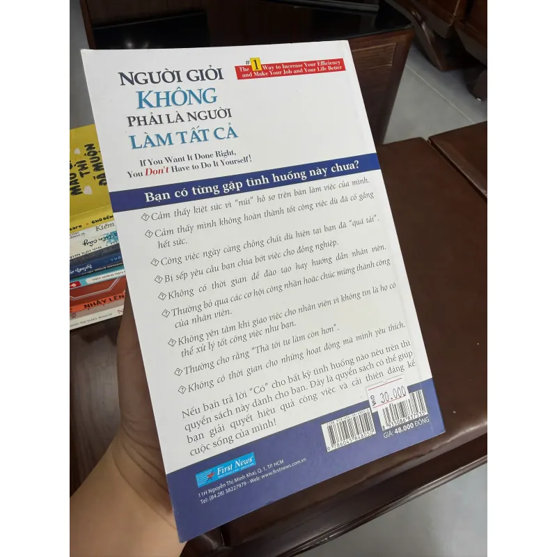Người Giỏi Không Phải Là Người Làm Tất Cả – Donna M. Genett- K2 998438