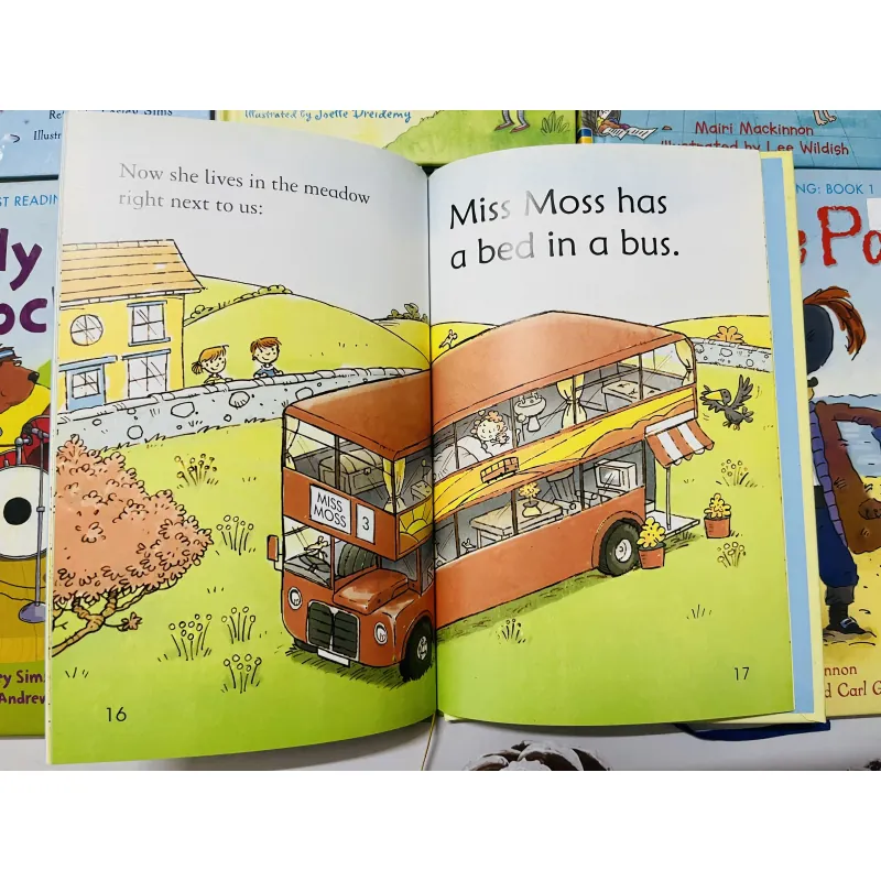 Set 2 Usborne very fist reading 8q bìa cứng 759326