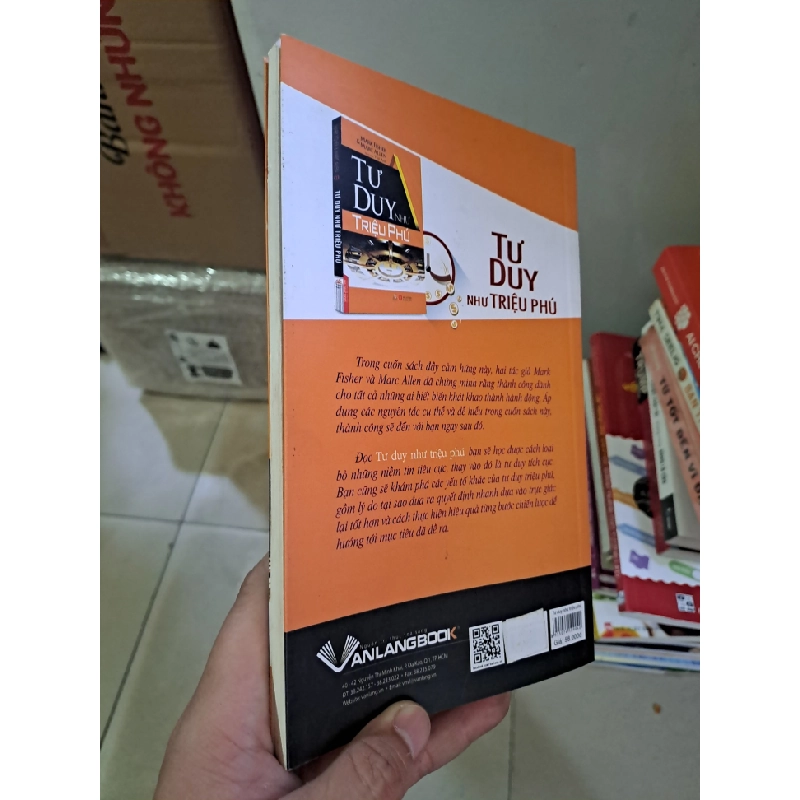 Tư duy như triệu phú mới 90% ố nhẹ 2017 HCM2308 KỸ NĂNG 541513