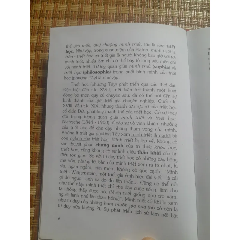 MINH TRIẾT PHƯƠNG ĐÔNG VÀ TRIẾT HỌC PHƯƠNG TÂY 756918