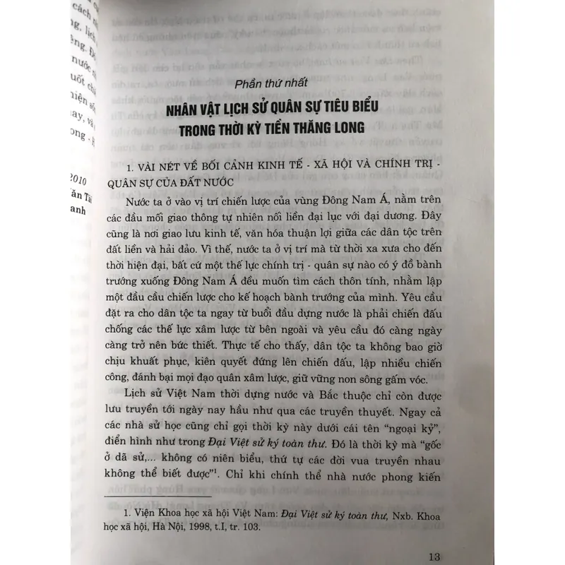 Lược khảo Nhân vật lịch sử quân sự tiêu biểu trong sự nghiệp bảo vệ giải phóng Thăng Long 606010