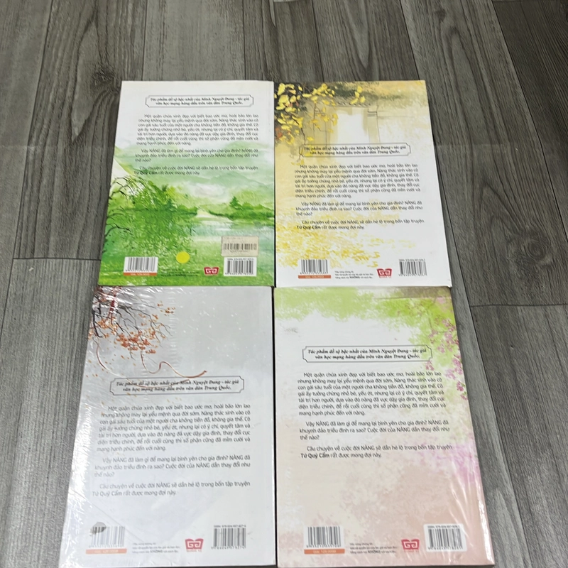 Tứ quý cẩm bộ 4 tập. 9b3 544933