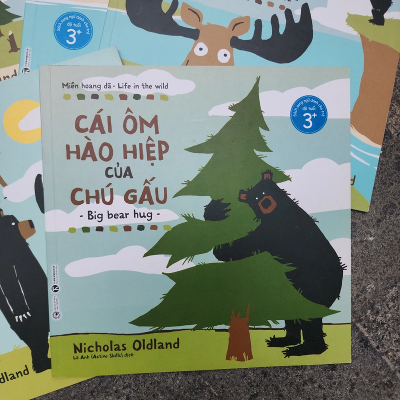 Combo 6 quyển truyện song ngữ Miền hoang dã của Nicholas Oldland mới 95% 534392