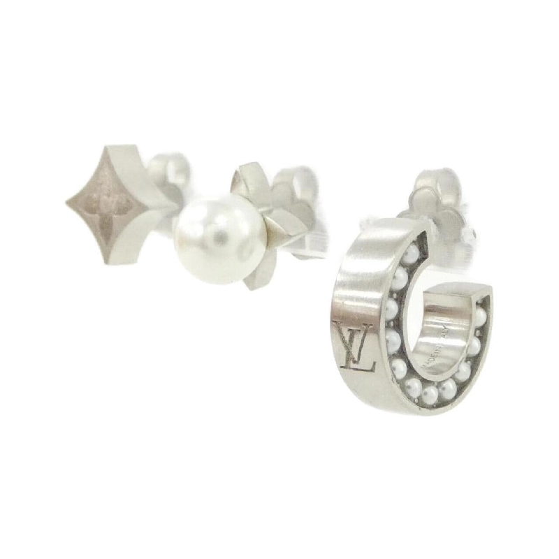 Bông tai Louis Vuitton Monogram Ngọc Trai Set 3 M01506 624400