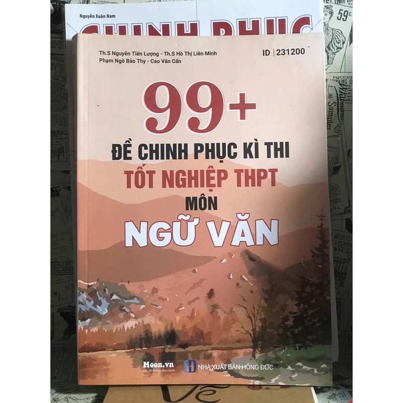 Sách 99+ đề thi chinh phục tốt nghiệp môn Ngữ văn 509463