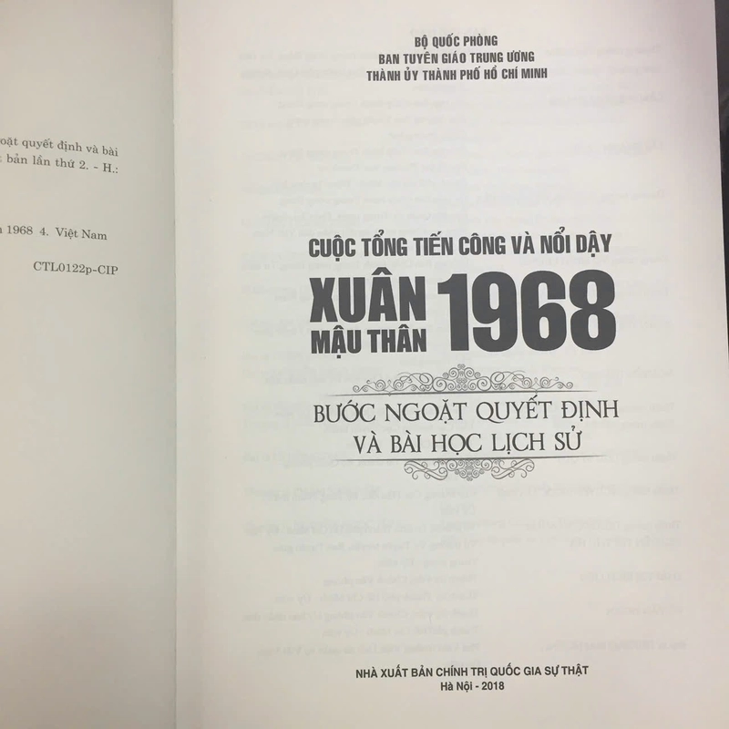 CUỘC TỔNG TIẾN CÔNG VÀ NỔI DẬY XUÂN MẬU THÂN 1968 BƯỚC NGOẶT QUYẾT ĐỊNH VÀ BÀI HỌC LỊCH SỬ 500416