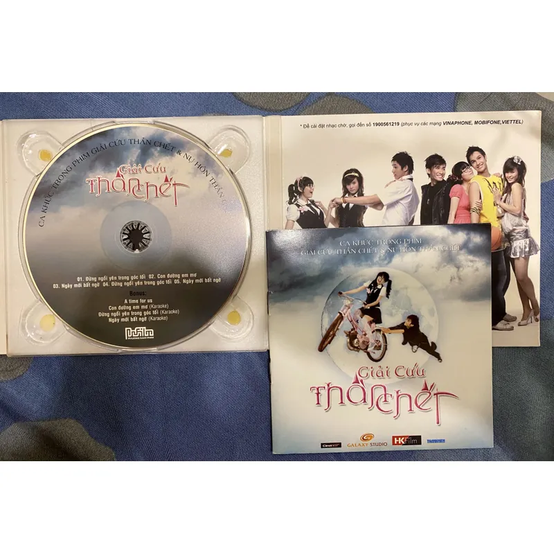 [NHẠC PHIM HIẾM] Album CD Giải Cứu Thần Chết & Nụ Hôn Thần Chết (Đông Nhi, Minh Hằng) 688333