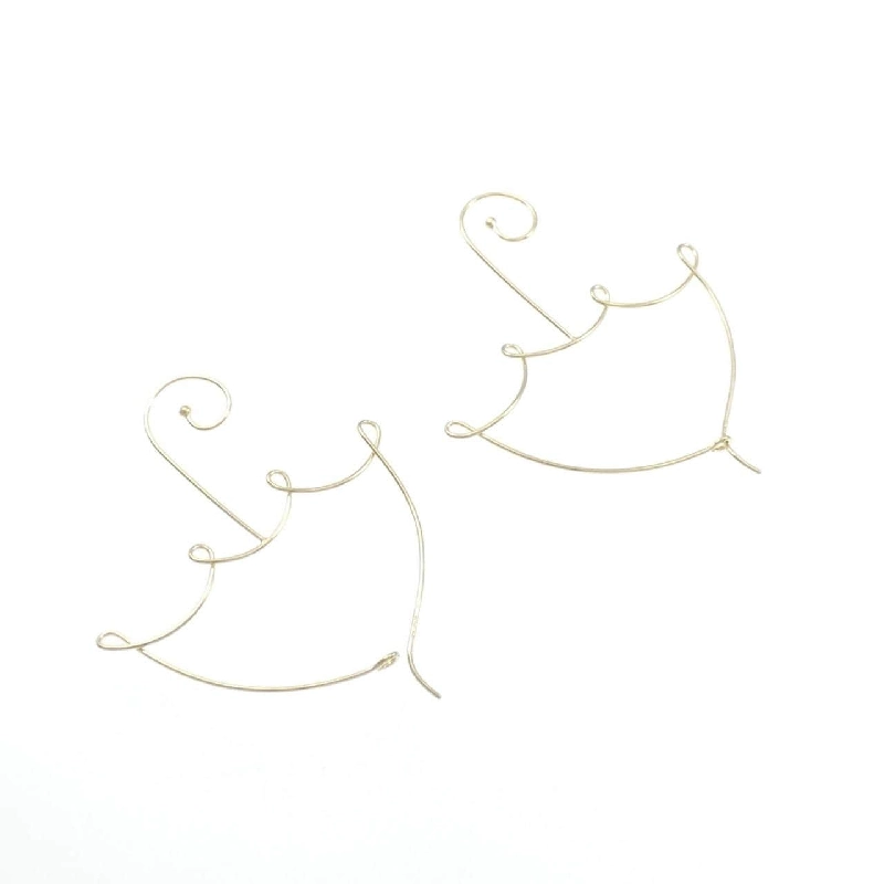 K18YG Bông tai ô - Hàng hiệu Authentic 867689