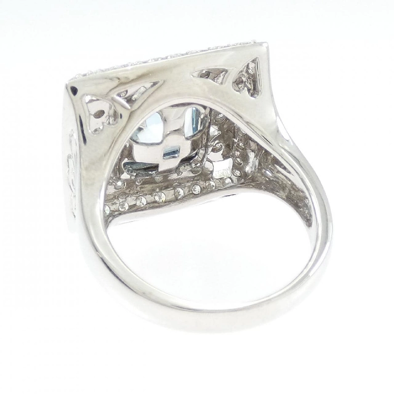 Nhẫn Blue Topaz 750WG - Hàng hiệu Chính hãng 854274