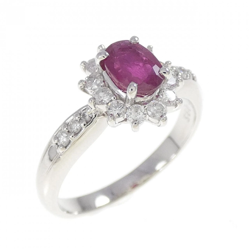Nhẫn Ruby PT900 0.95CT - Hàng hiệu Chính hãng 847884